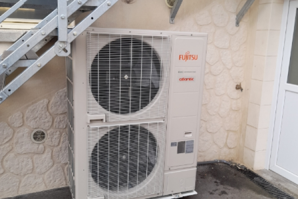 Mise en place d'une pompe à chaleur air/eau